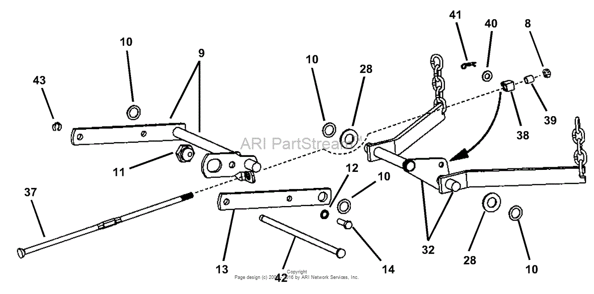 Snapper Hzs14331bve 33 14 Hp Ztr Yard Cruiser Series 1 Parts Diagram For Mower Deck Assembly 9318