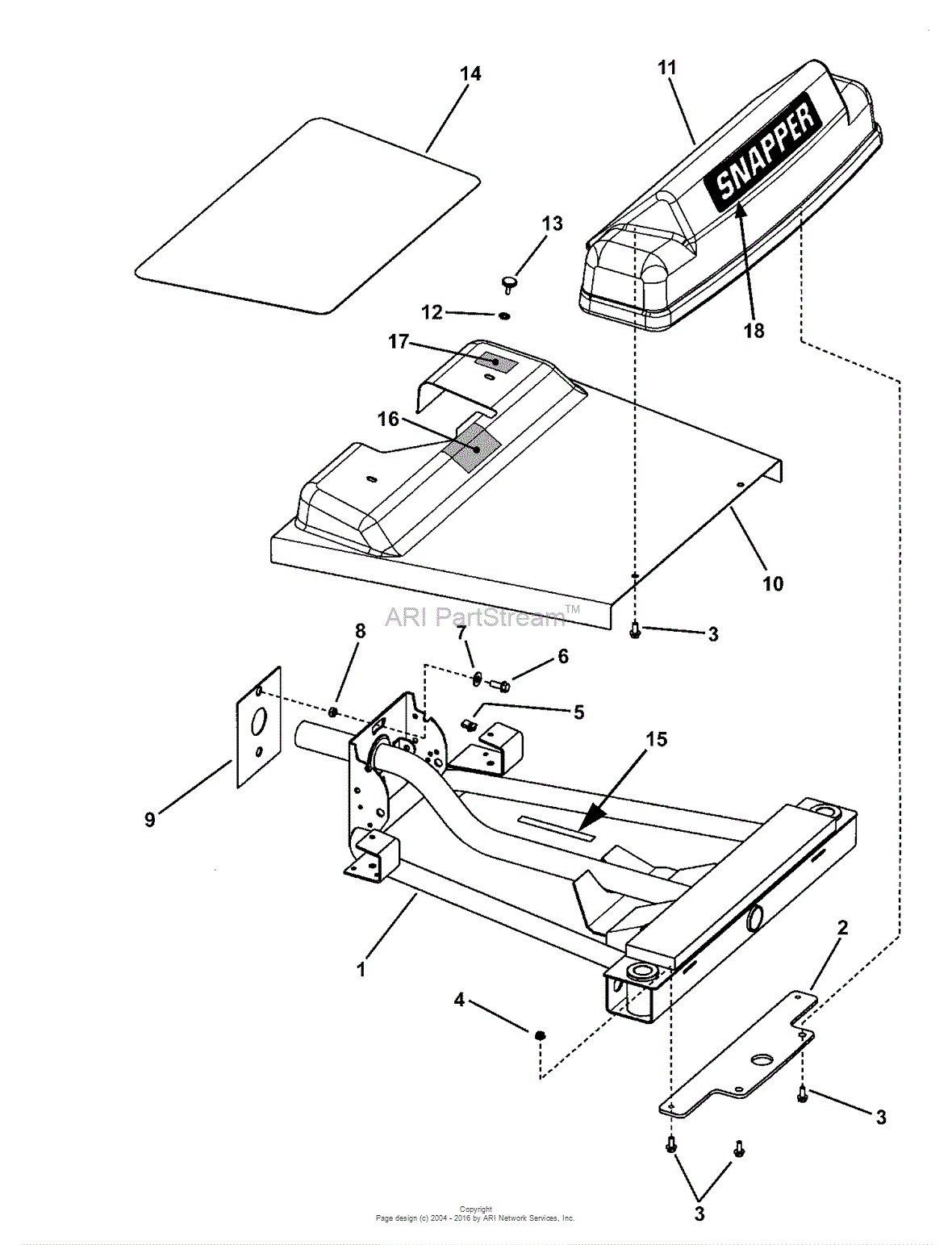 Snapper YZ18425BVE (84944) 42