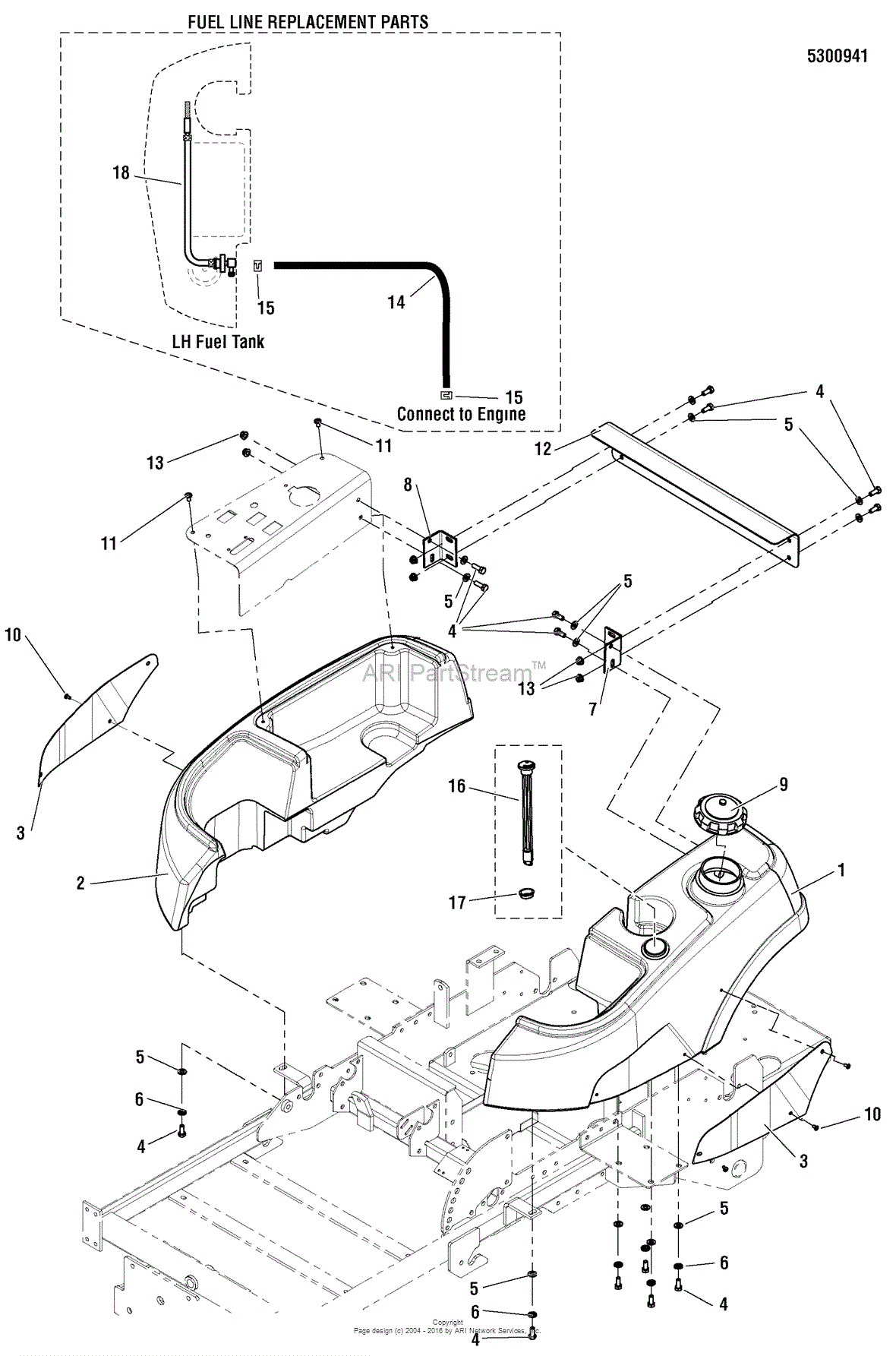 Snapper 5900760 360zb2450ce 50 Ztr 360z Series Parts Diagram For