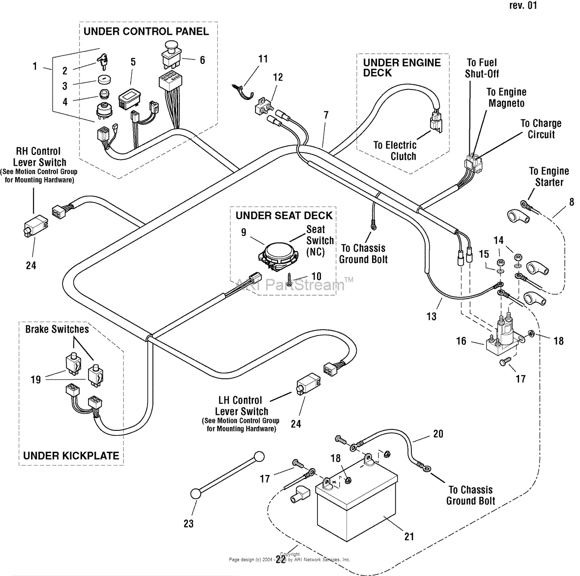 3497644 Ignition Switch Wiring Diagram - 29 Lawn Mower Ignition Switch ...