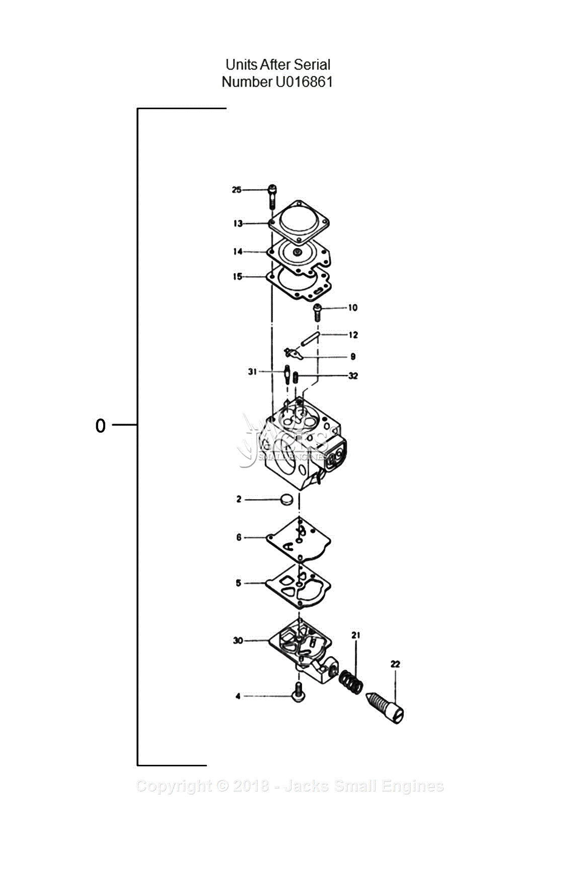 Tanaka ECS-3351 Parts Diagram for Assembly 9 - Carburetor (Units After ...