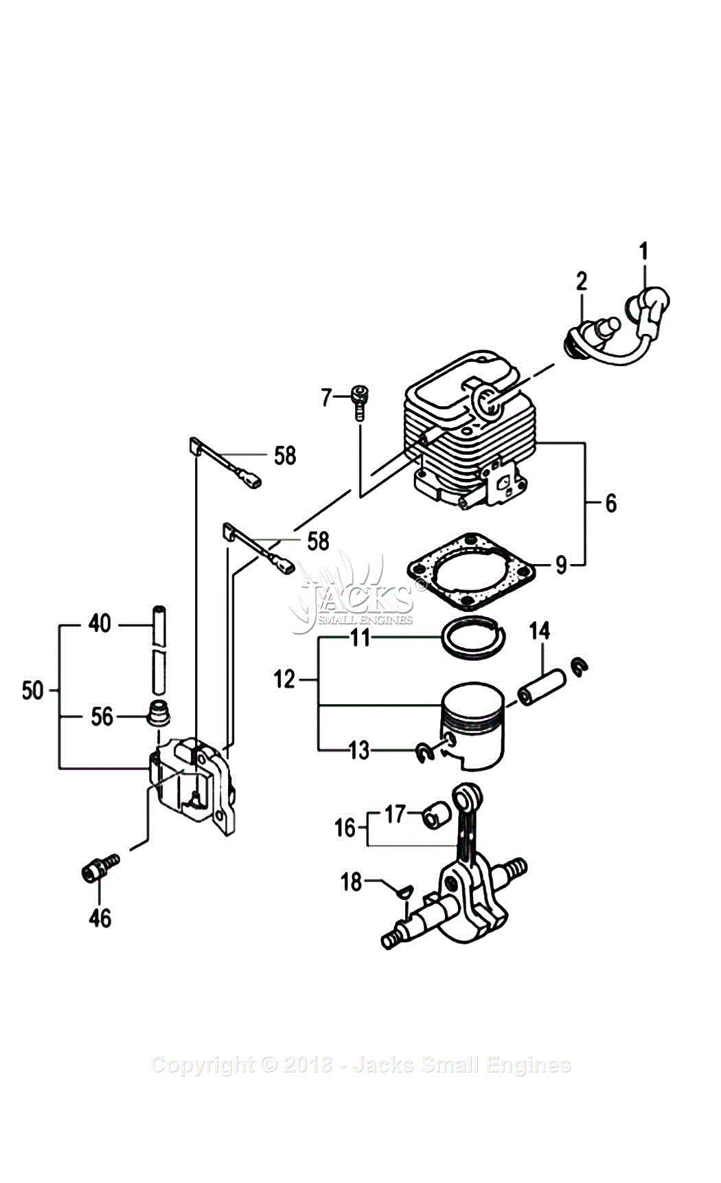 Tanaka Tbc-230 Parts Diagram For Assembly 1