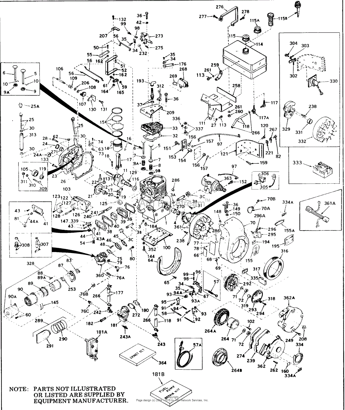 Tecumseh H H Parts Diagram For Engine Parts List