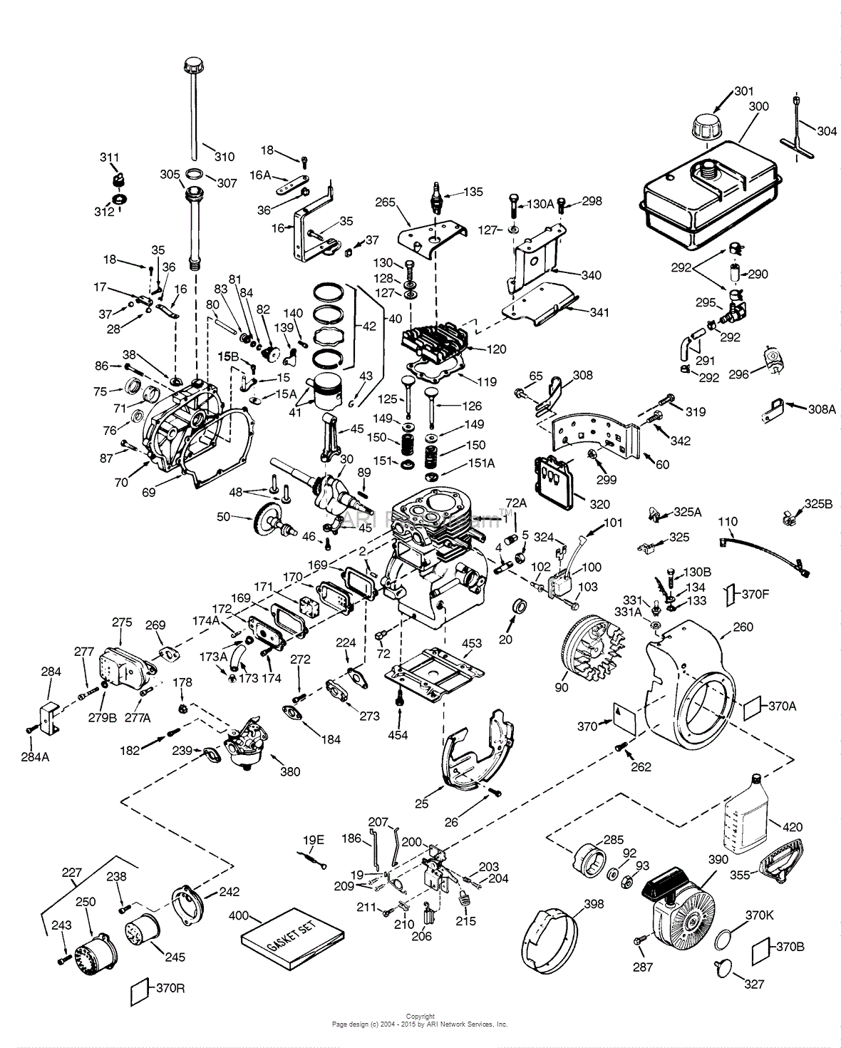 Tecumseh H50 65403v Parts Diagram For Engine Parts List 1 6794