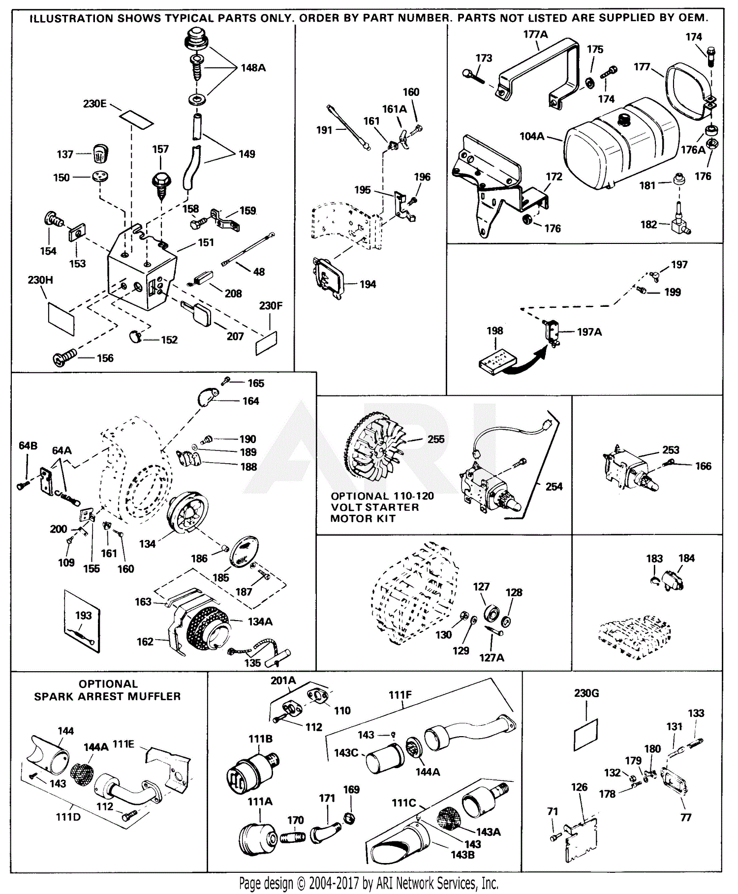 Tecumseh H50 65499p 65499p H50 Parts Diagram For Engine Parts List 2 1748