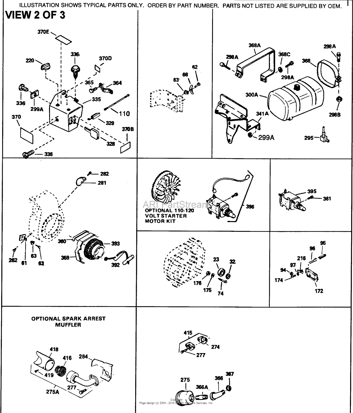 Tecumseh H70-130287H Parts Diagram for Engine Parts List #2