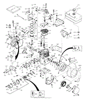 Tecumseh HH60-105080E Parts Diagram for Engine Parts List #2