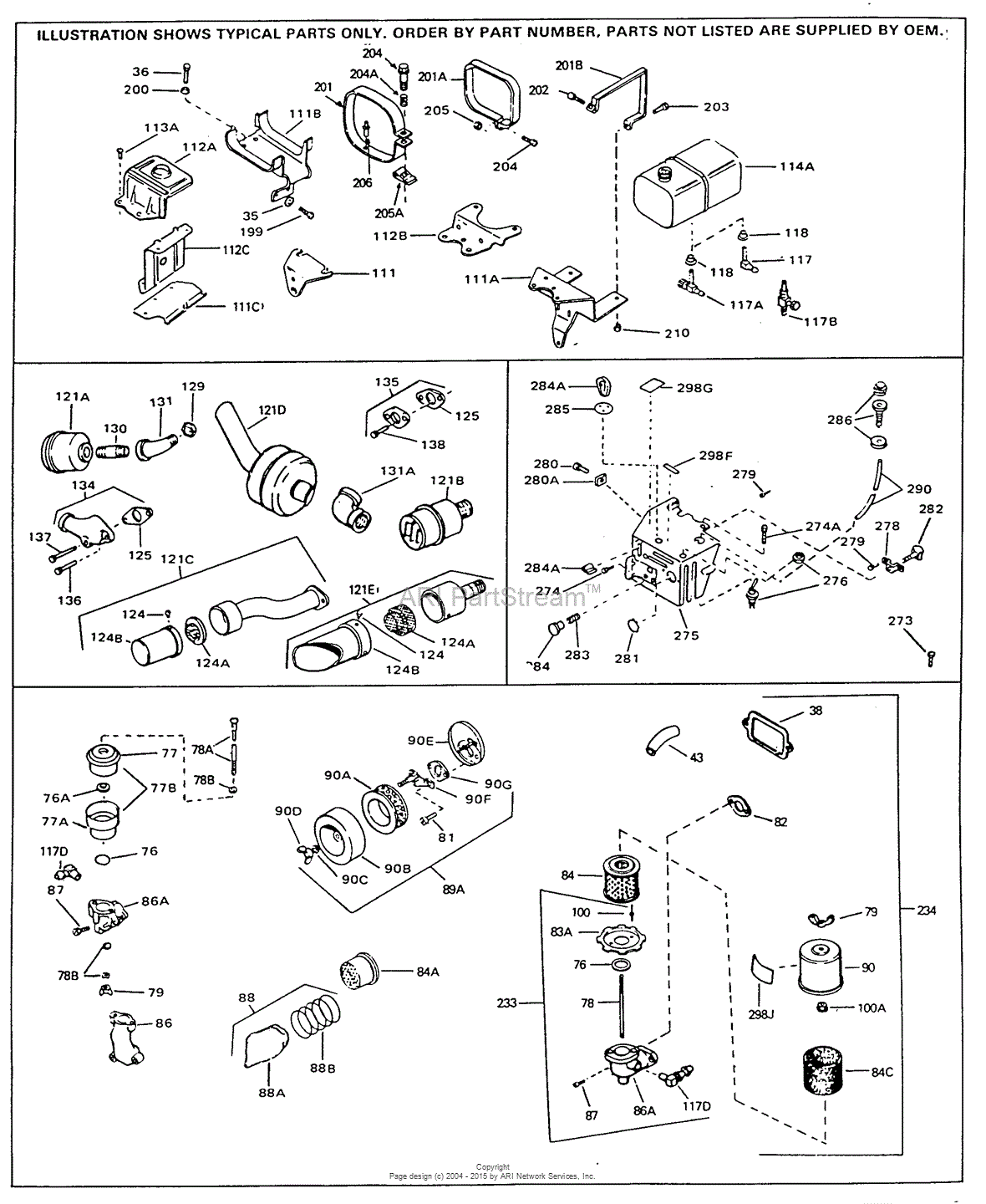 Tecumseh HH60-105106F Parts Diagram for Engine Parts List #2 tecumseh 2 cycle engine diagram 