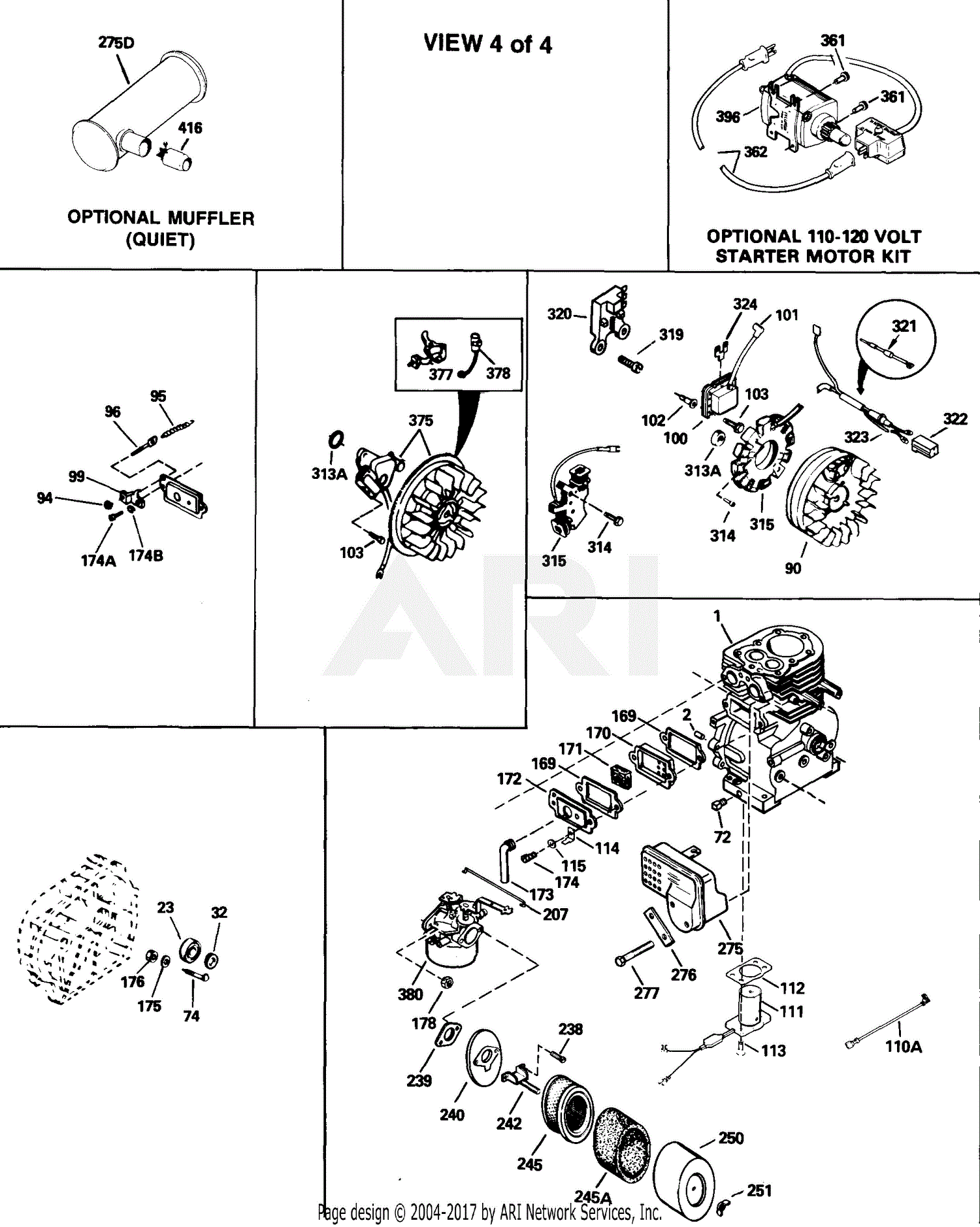 Tecumseh HM100-159000A 159000A-HM100 Parts Diagram For Engine Parts List #4