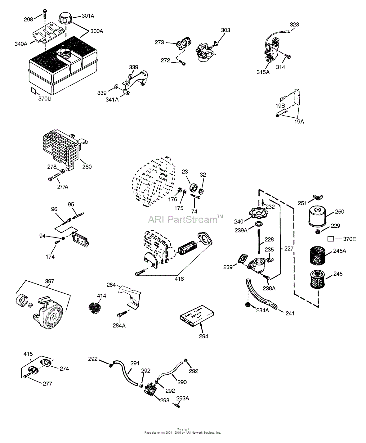 parts of 100 Engine HM100 Tecumseh for Diagram Parts Parts 159402P List