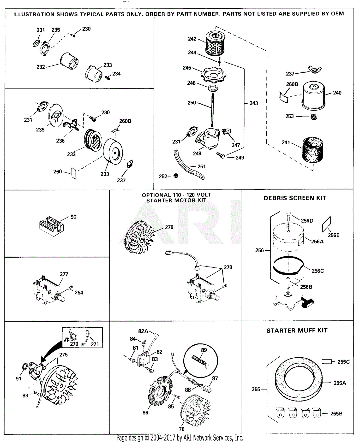 Tecumseh HM70-132000C 132000C-HM70 Parts Diagram for Engine Parts List #3