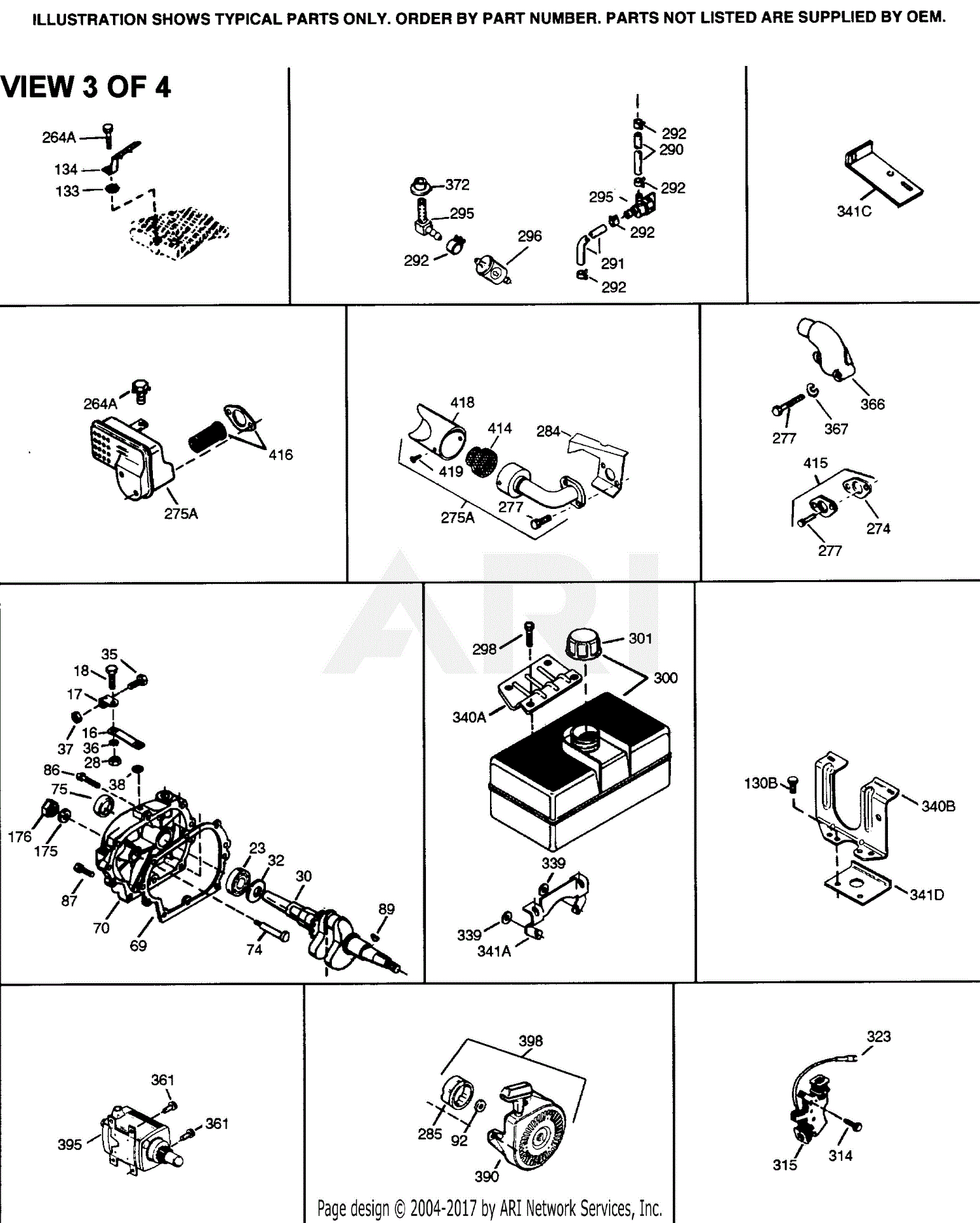 Tecumseh Hm N N Hm Parts Diagram For Engine Parts List