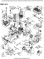 Tecumseh HM85-155851A 143-988503 Craftsman 155851A-HM85 Parts Diagram ...