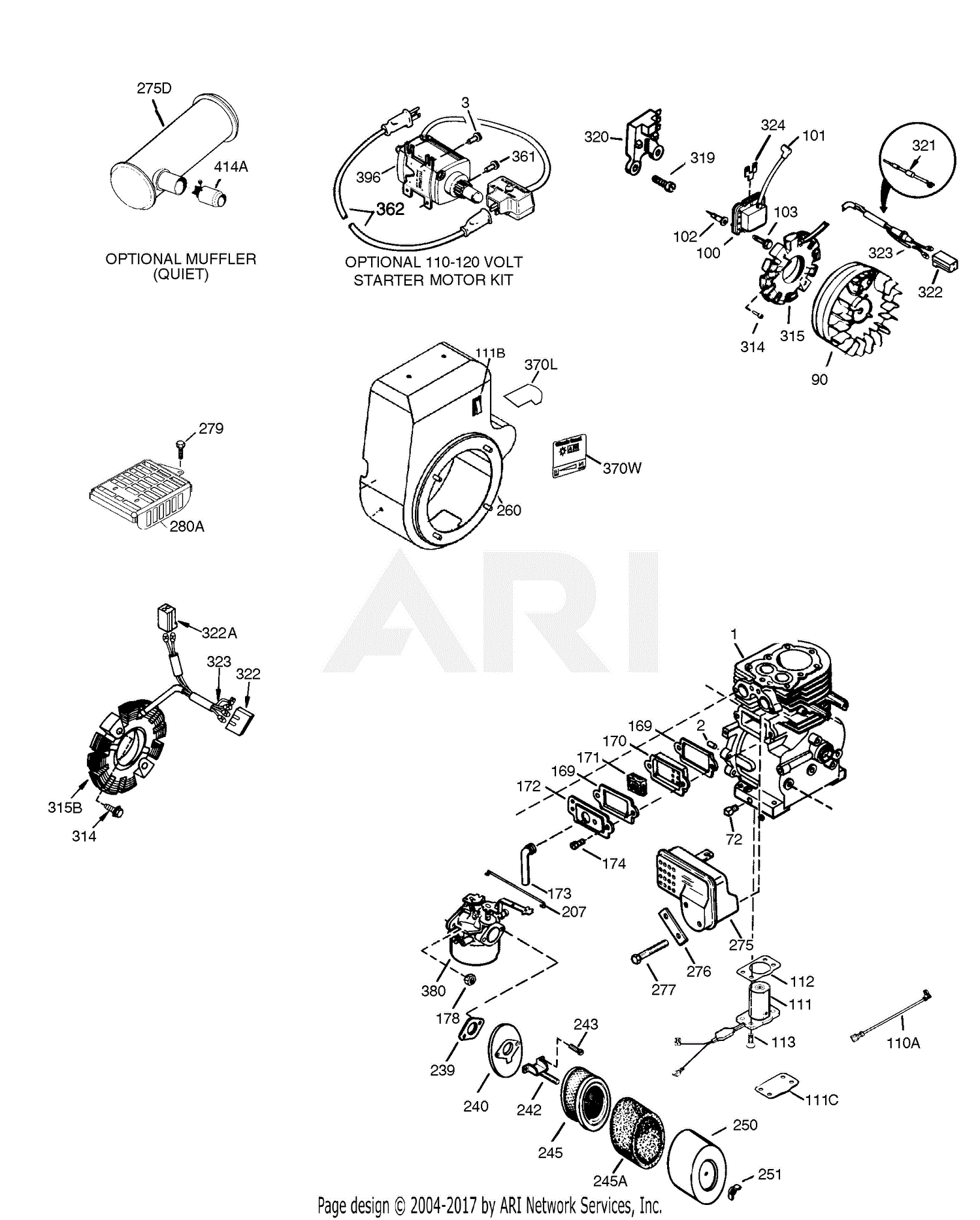 Tecumseh Hmsk100 159168r 159168r Hmsk100 Parts Diagram For Engine Parts List Hm1003c 5268