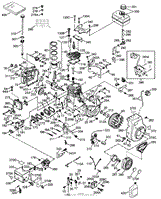 Tecumseh LV195EA-362091D Parts Diagram for Engine Parts List #LEV_PG1