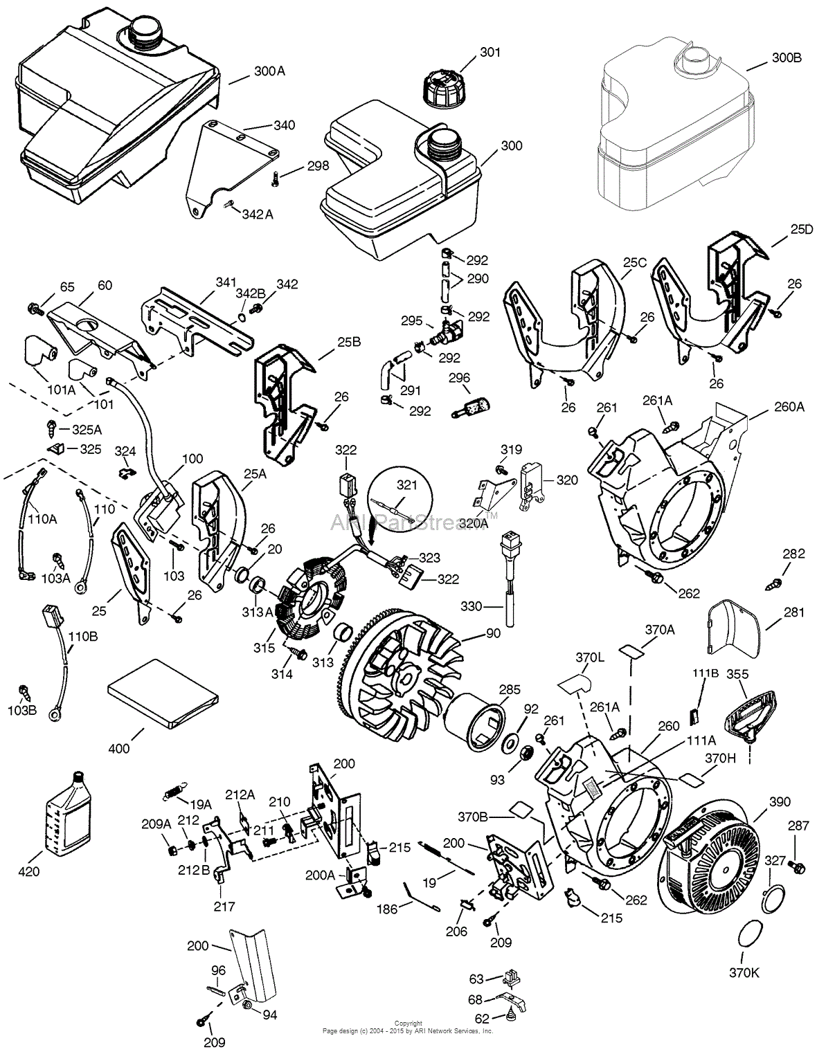 Tecumseh Oh Xa J Parts Diagram For Engine Parts List Ohh A