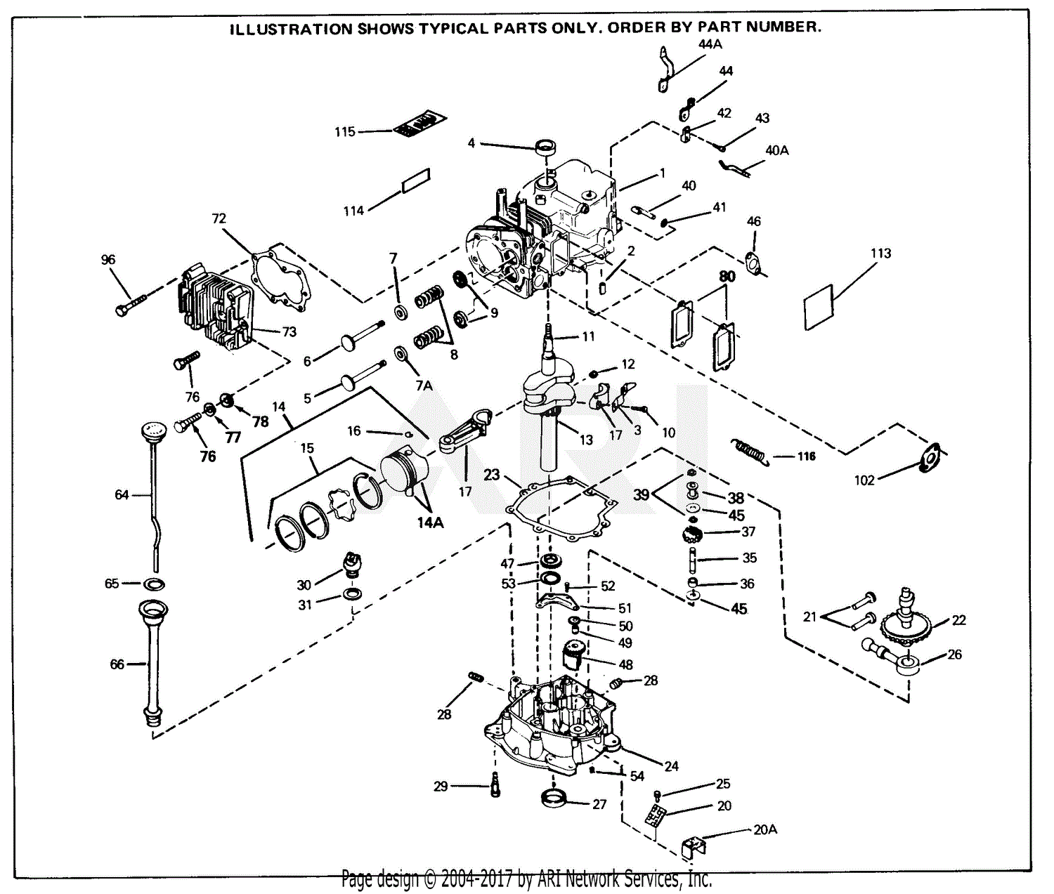 Tecumseh SBV-SBV-408A 408A-SBV-SBV SBV-408A-SBV Parts Diagram for ...