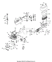 Tecumseh OH160-170154H - Tecumseh Engine Engine Parts List #3 Parts Lookup  with Diagrams