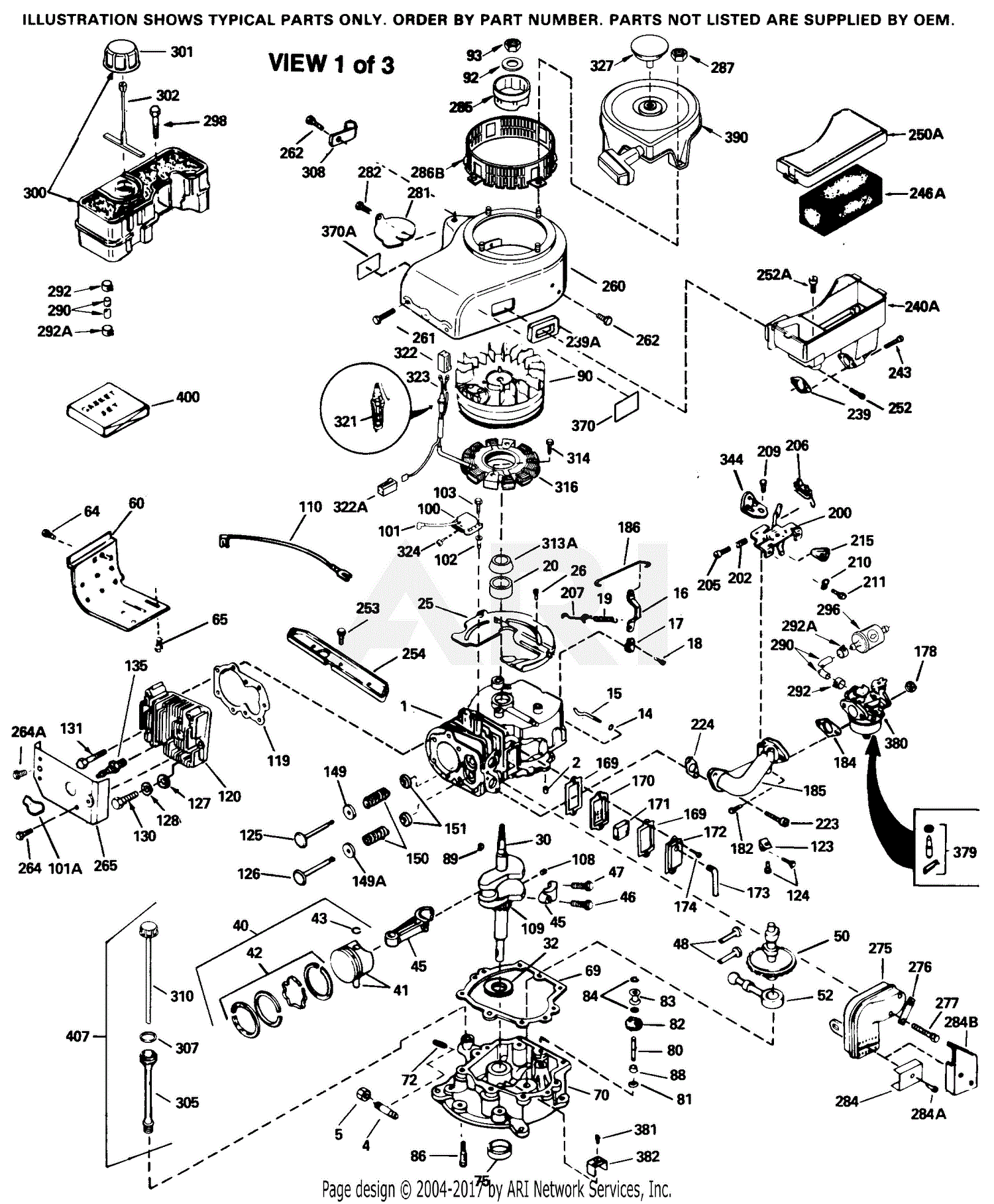 Tecumseh TVM195-150159L 150159L-TVM195 Parts Diagram for Engine Parts ...