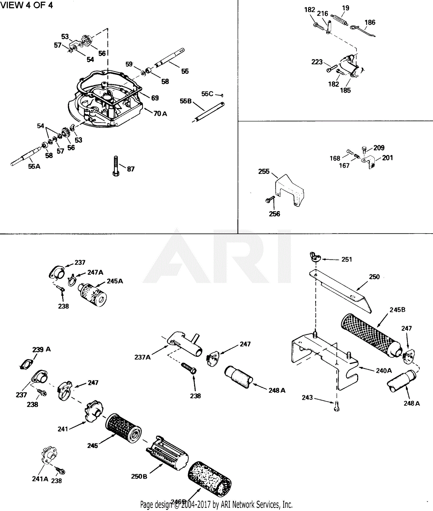 Tecumseh TVS90-43228D 43228D-TVS90 Parts Diagram for Engine Parts List #4