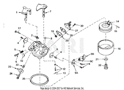 Tecumseh CA-632478 632478-CA Parts Diagrams