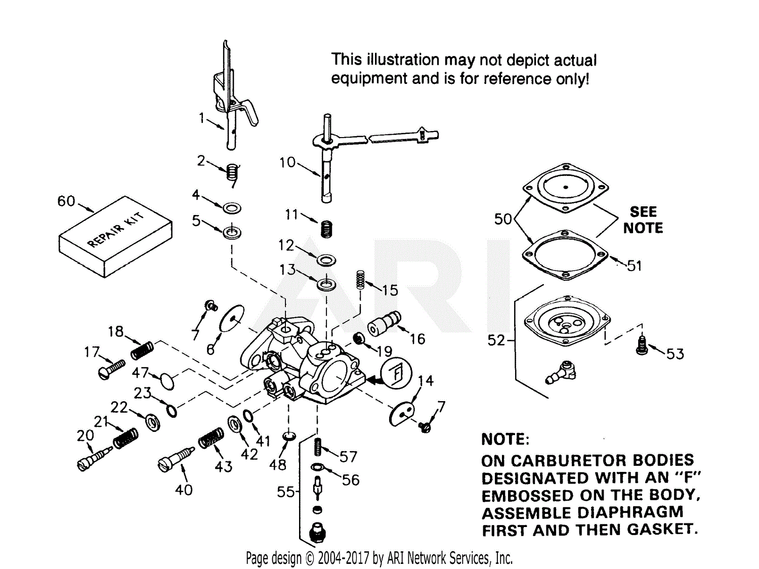 tecumseh tec 631944 1372 mfg no 631944 tec parts diagram for carburetor tecumseh tec 631944 1372 mfg no