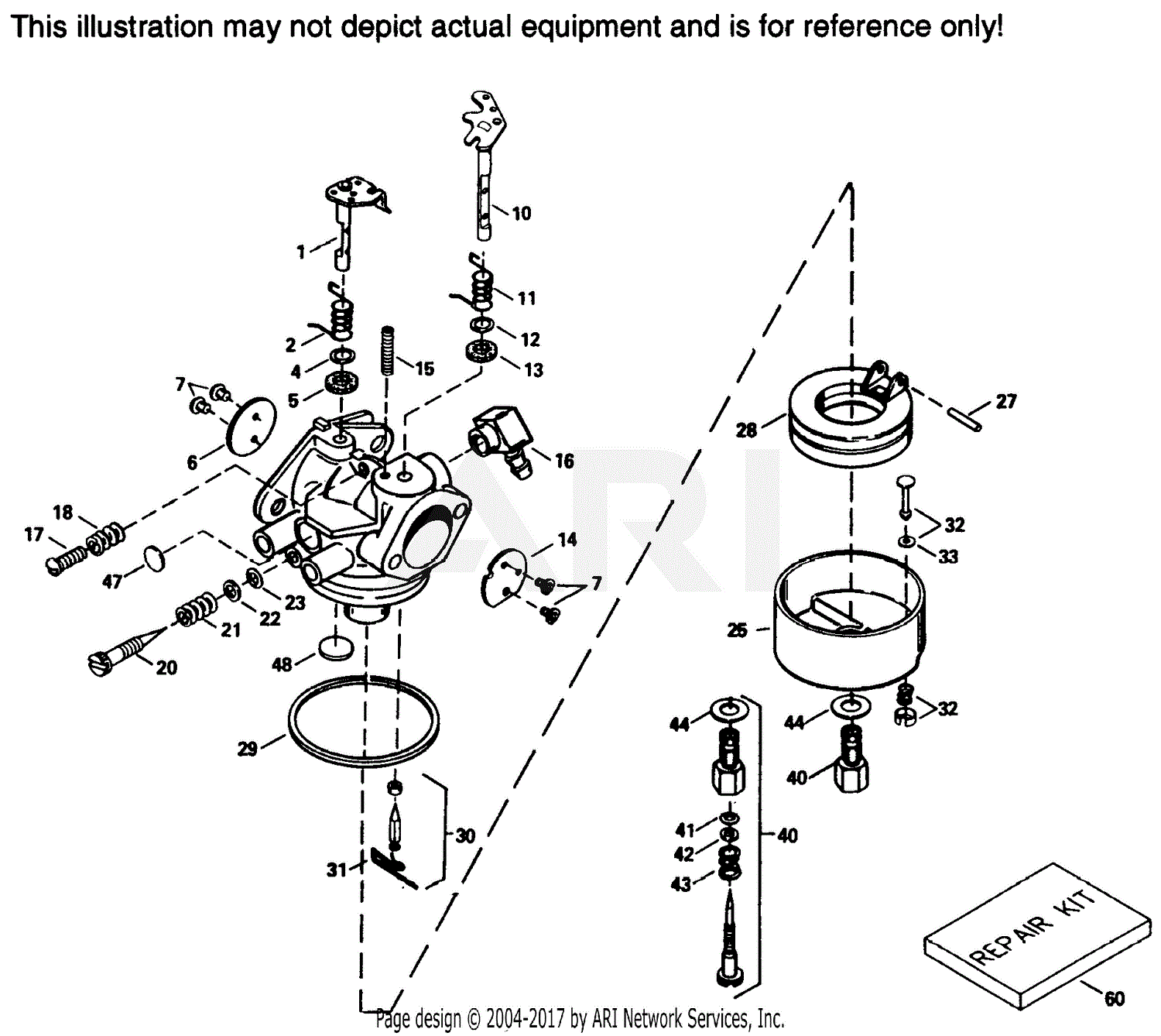 Tecumseh TEC-632486 1294 Mfg. No. 632486-TEC Parts Diagram for