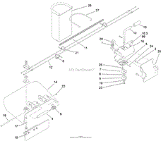 Toro Professional 119-7292, Operator-Controlled Discharge Chute Kit ...