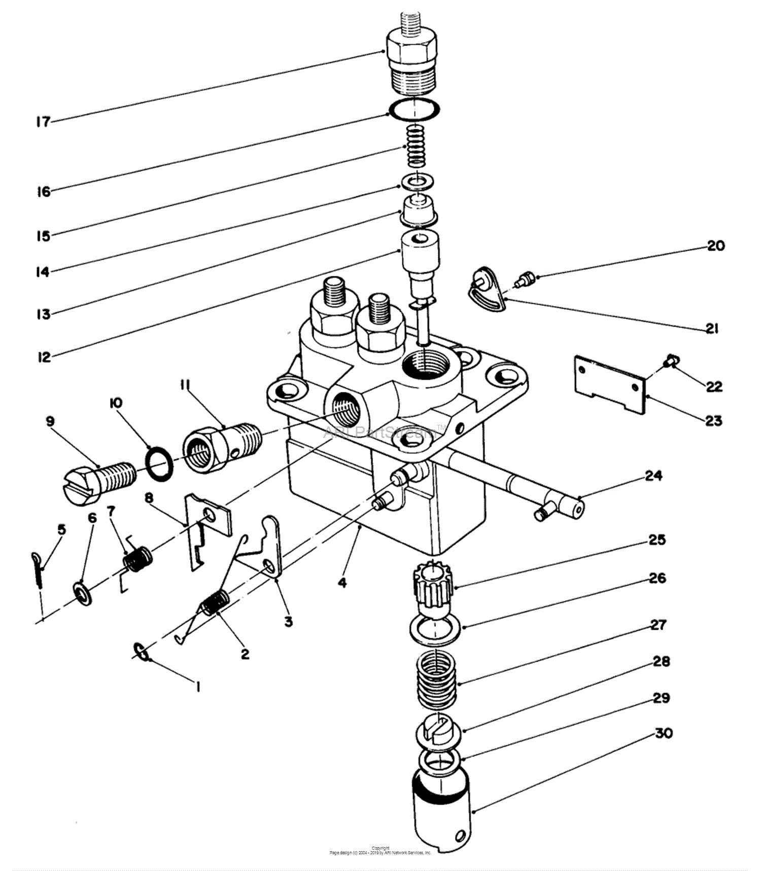 Fuel Injector Identification Chart