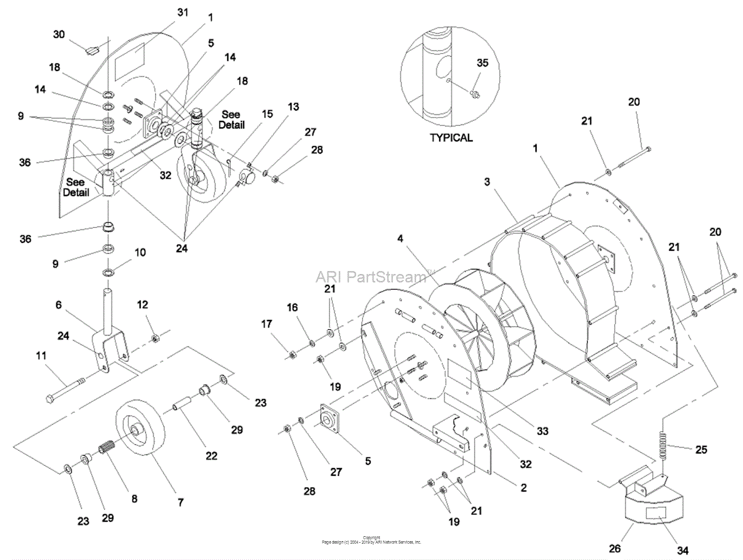 Toro Electric Leaf Blower Parts Diagram