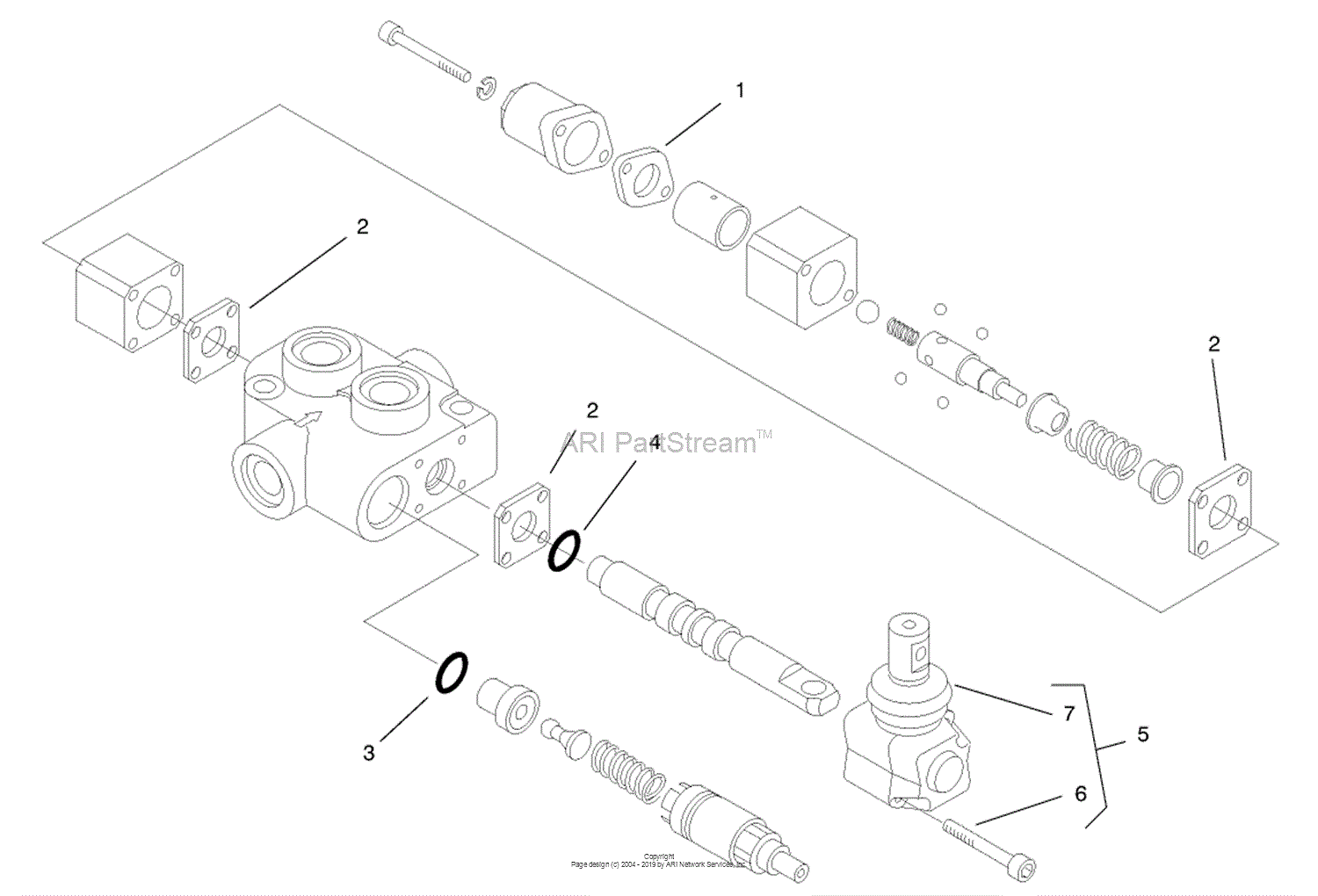 Toro Professional 22305, Dingo 322 Traction Unit, 2000 (SN 200000001 ...