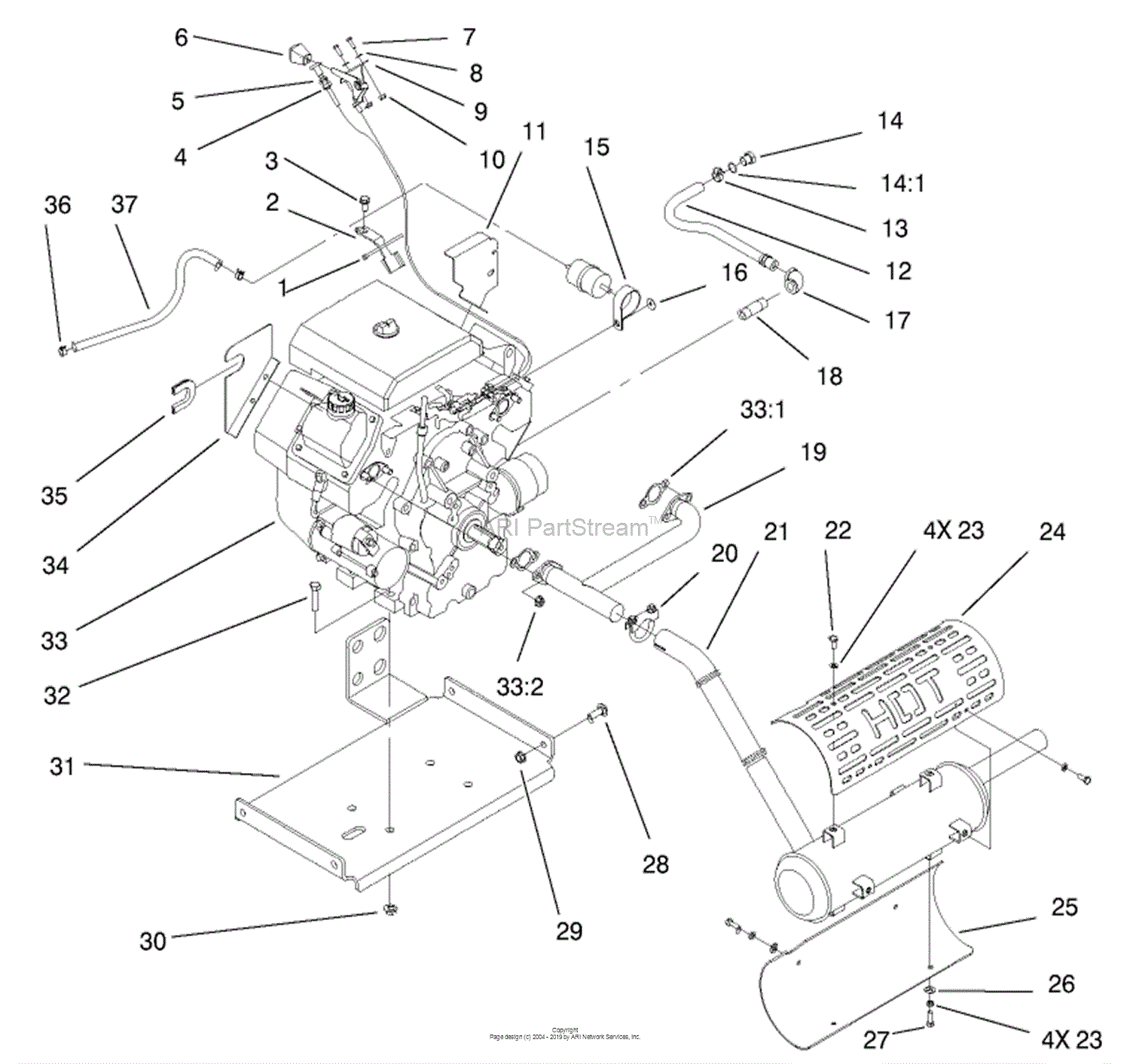 Toro Professional 22306, Dingo TX 420 Traction Unit, 2000 (SN 200000301 ...