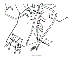 Toro Professional 58431, 3.5 hp Edger, 1990 (SN 0000001-0999999) Parts  Diagram for ENGINE BRIGGS & STRATTON