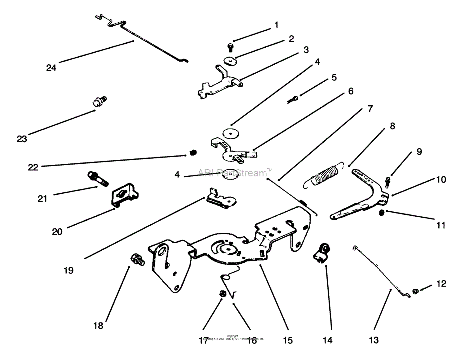 Toro Professional 30610, Proline 120, 1993 (SN 390001399999) Parts