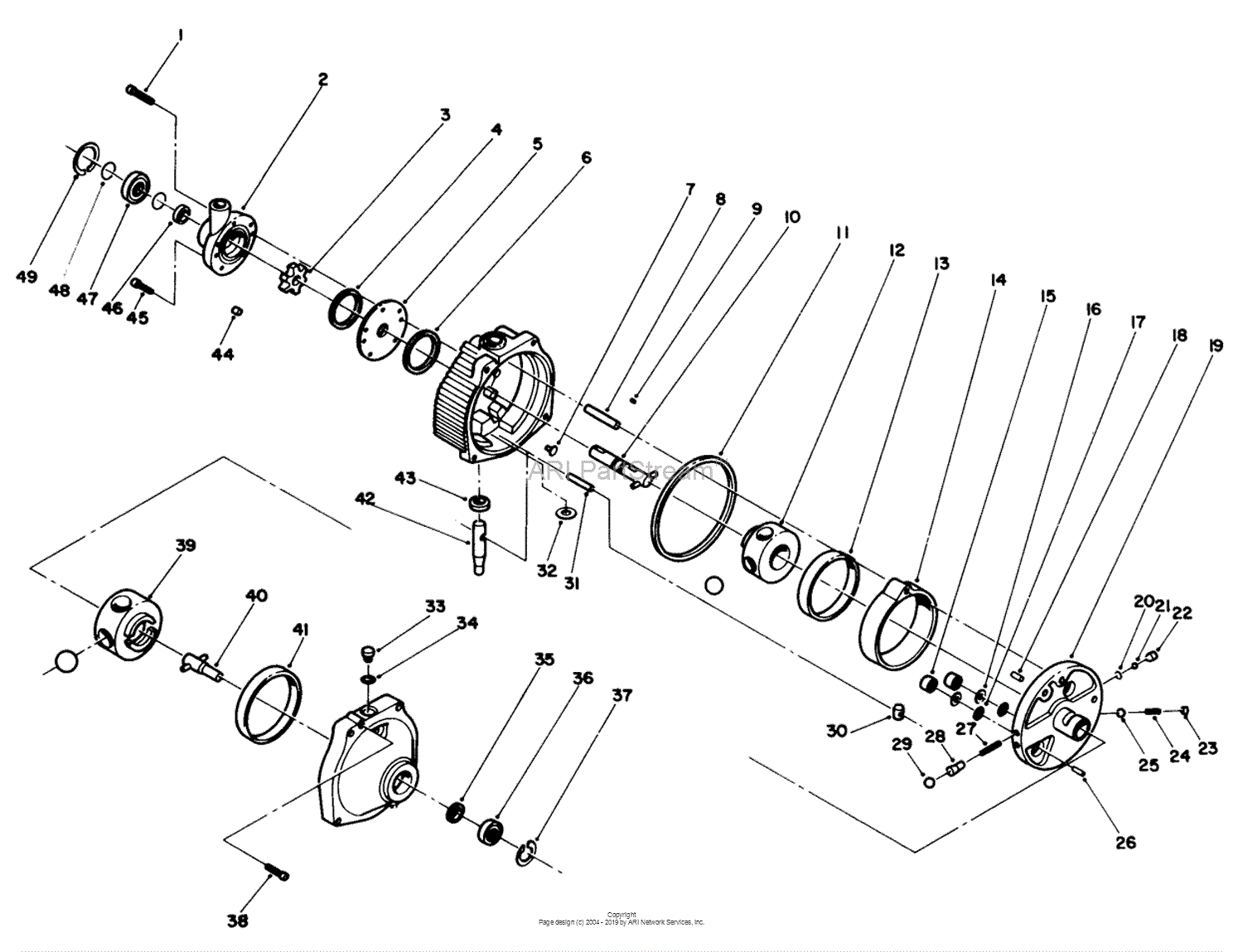 Toro Professional 30718, ProLine 118, 1993 (SN 3900001-3999999) Parts ...