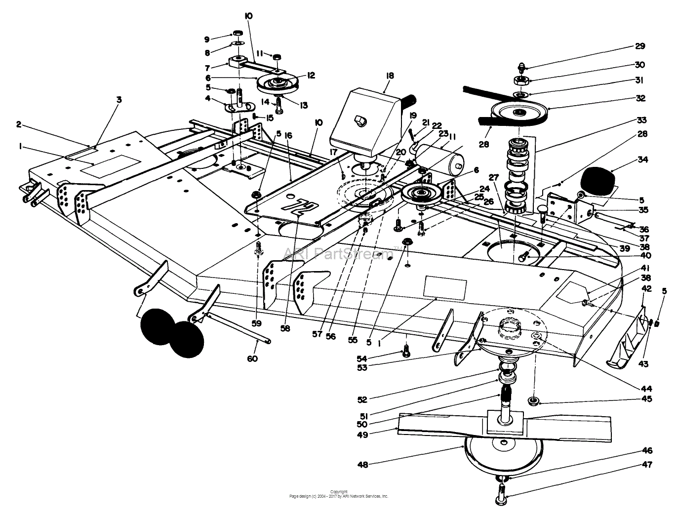 Toro Groundsmaster 4000d Parts Diagram