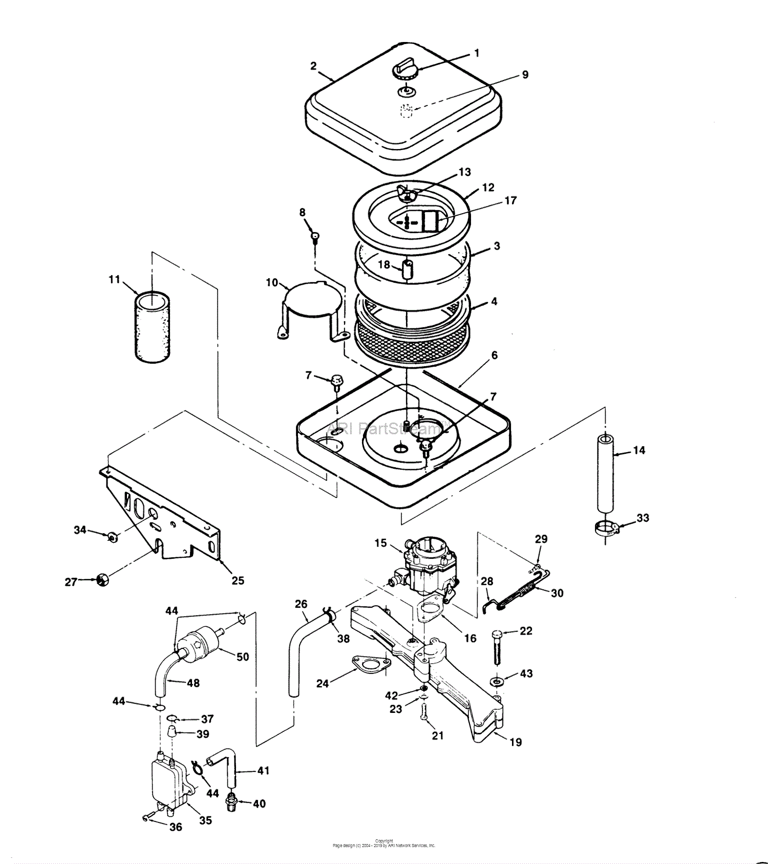 Toro Professional 74140, 724-Z Tractor, 1993 (SN 39000001 ... hydrostatic transmission diagram 
