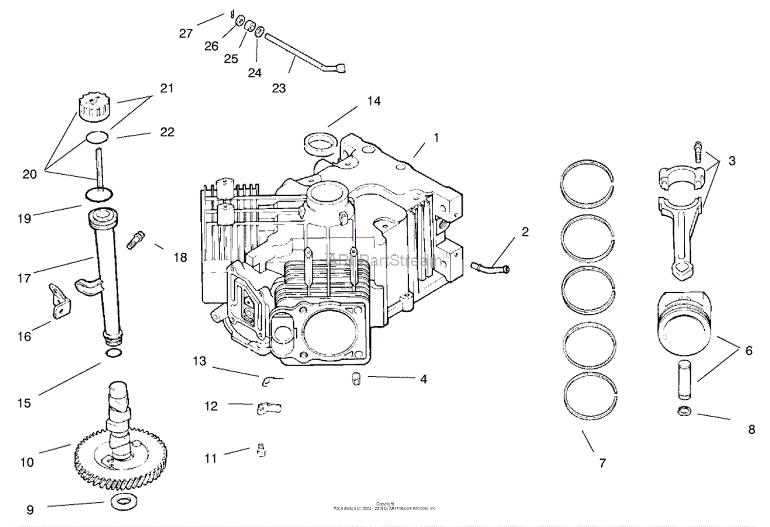 Toro Professional 74160, Z222 Z Master, 1997 (SN 790001-799999) Parts ...