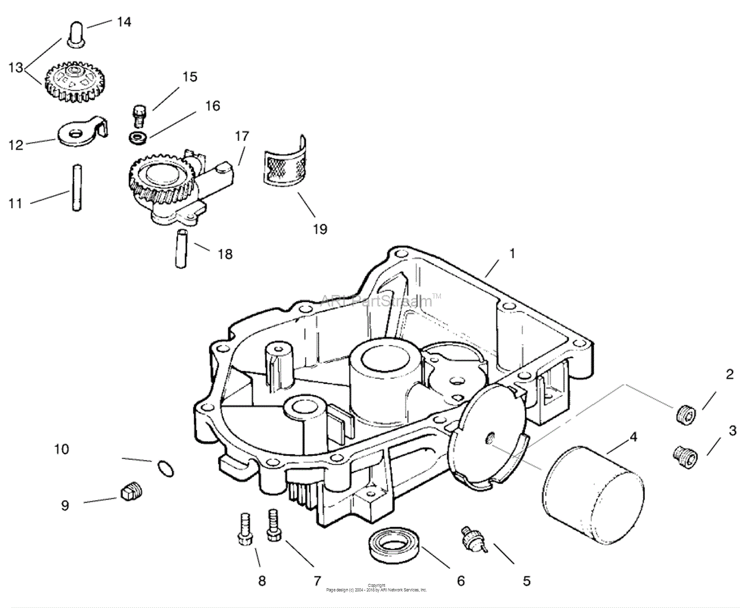 Toro Professional 74160, Z222 Z Master, 1997 (SN 790001-799999) Parts ...