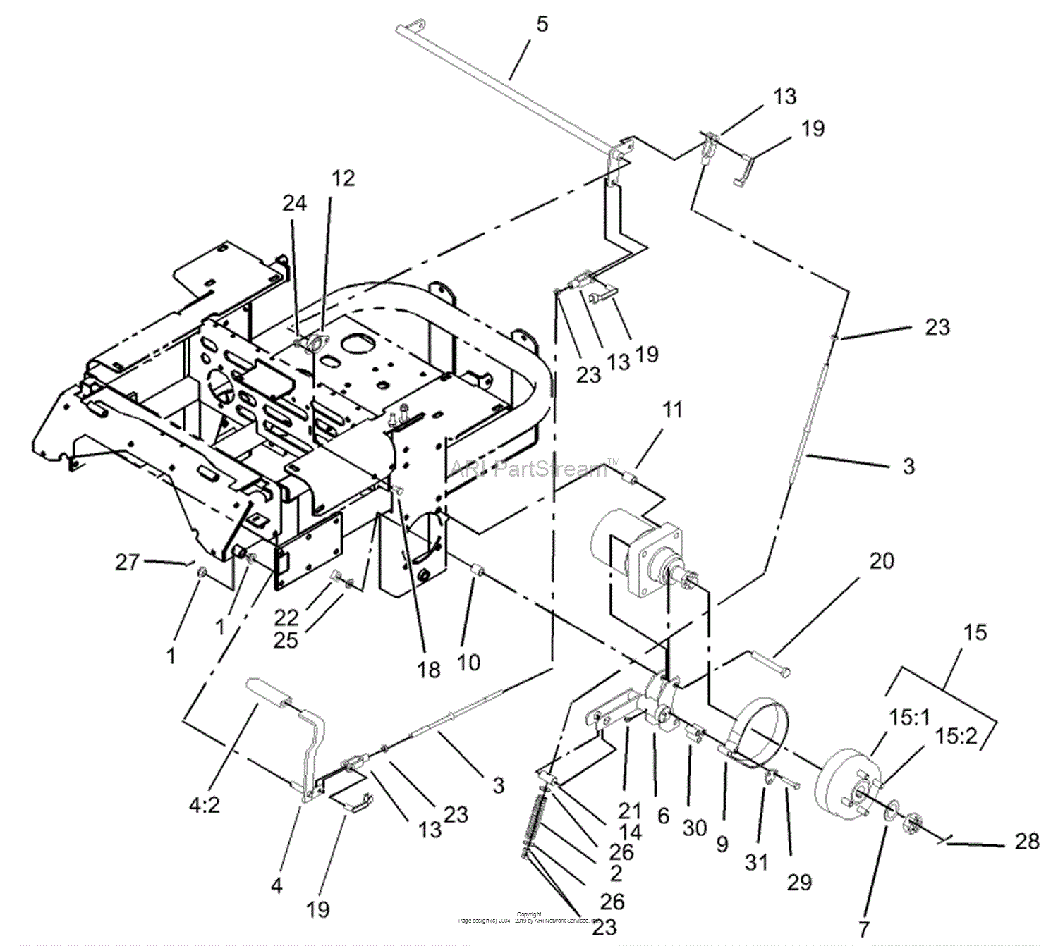 Toro Professional 74225, Z253 Z Master, With 62