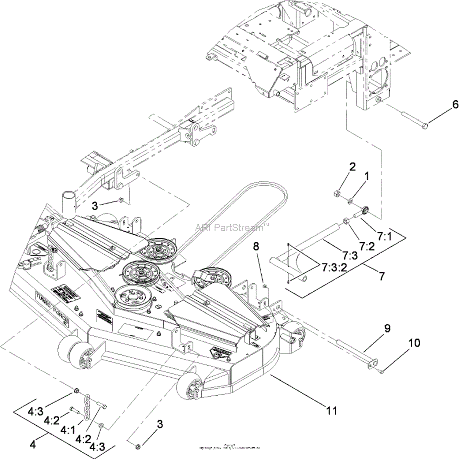 Toro Professional 74279te, Z580-d Z Master, With 52 Rear Discharge 