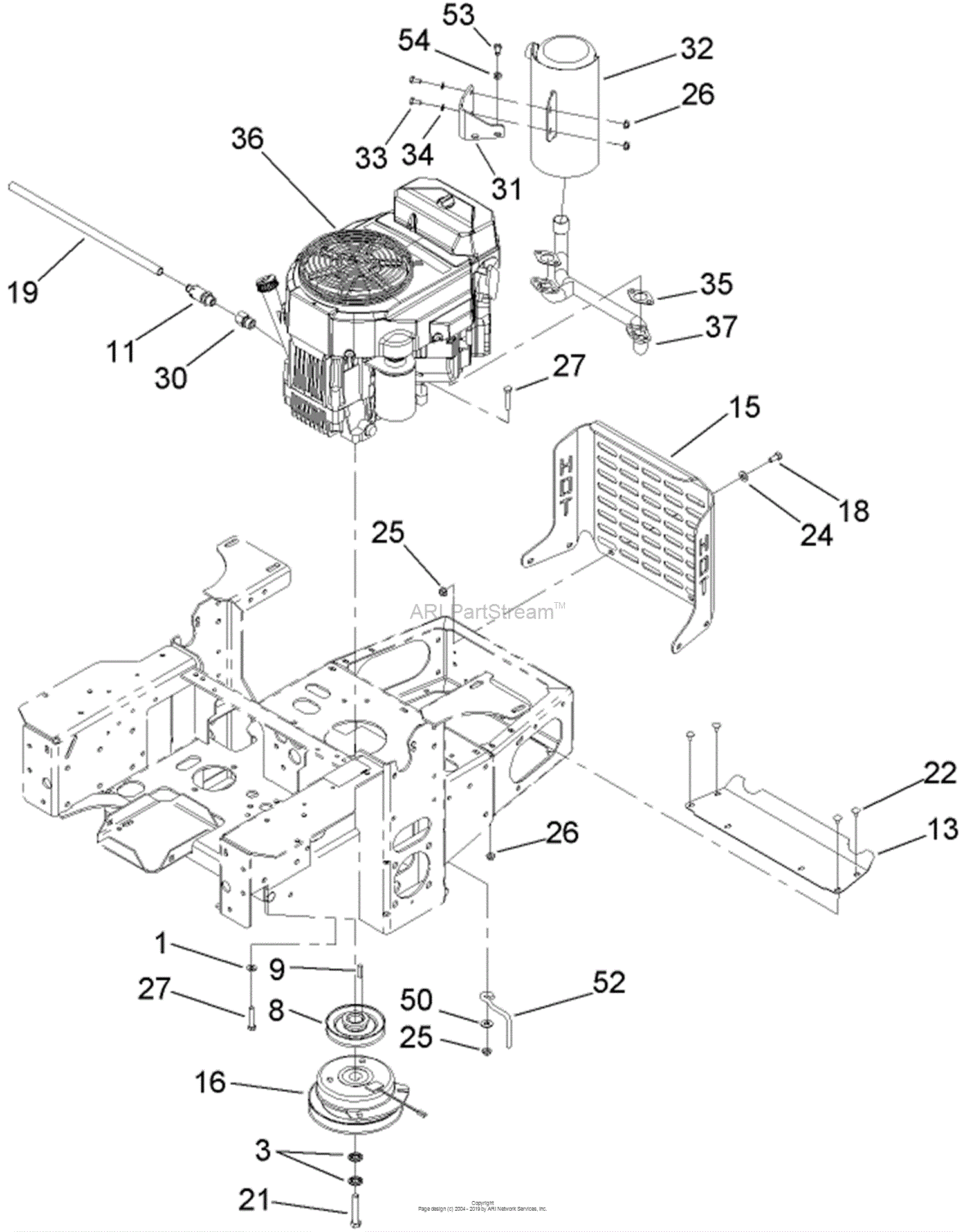 Toro Professional 74410, Z400 Z Master, With 52in 7Gauge Side