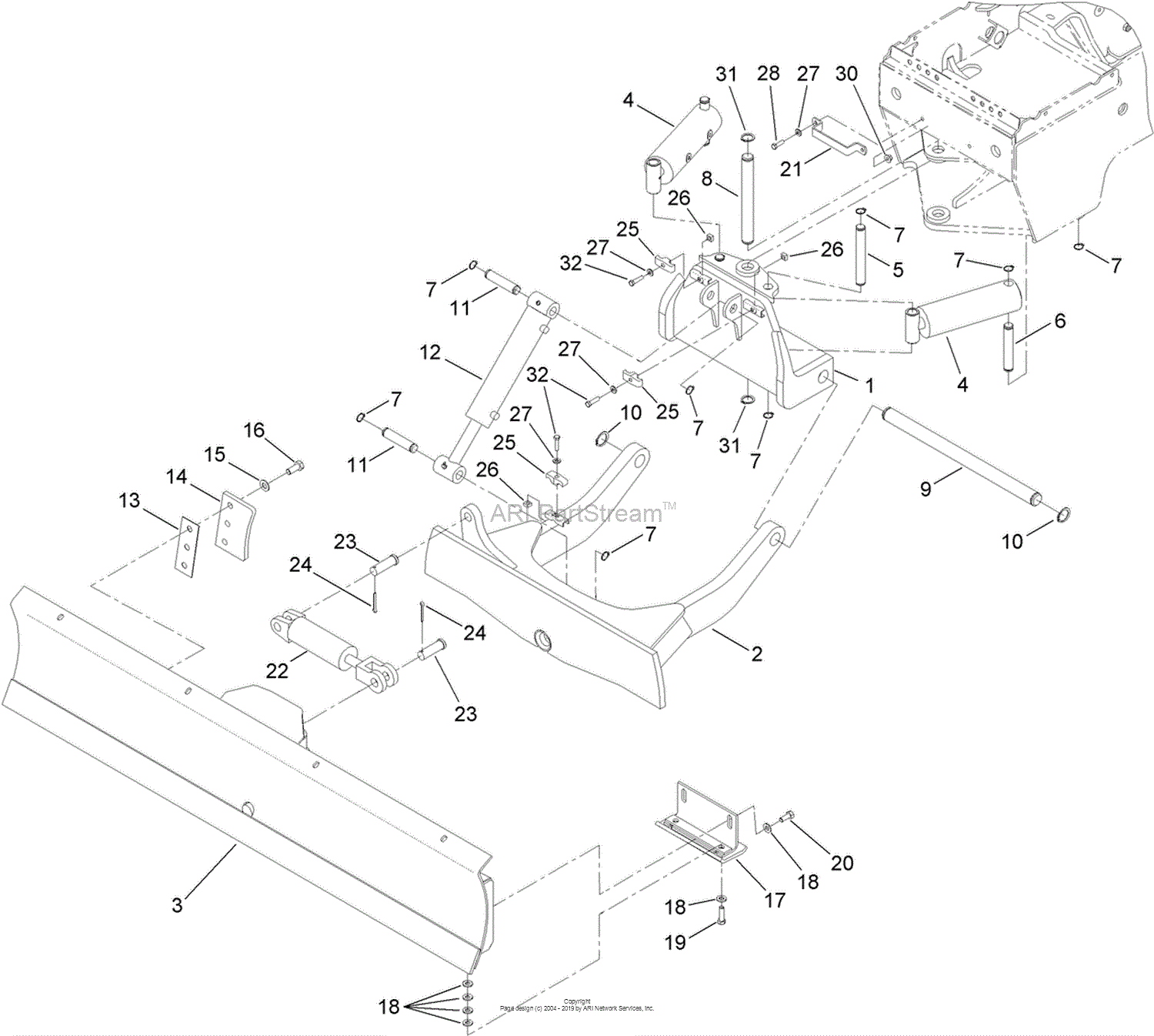 Toro Professional 25430, RT600 Traction Unit, 2014 (SN 314000001 ...