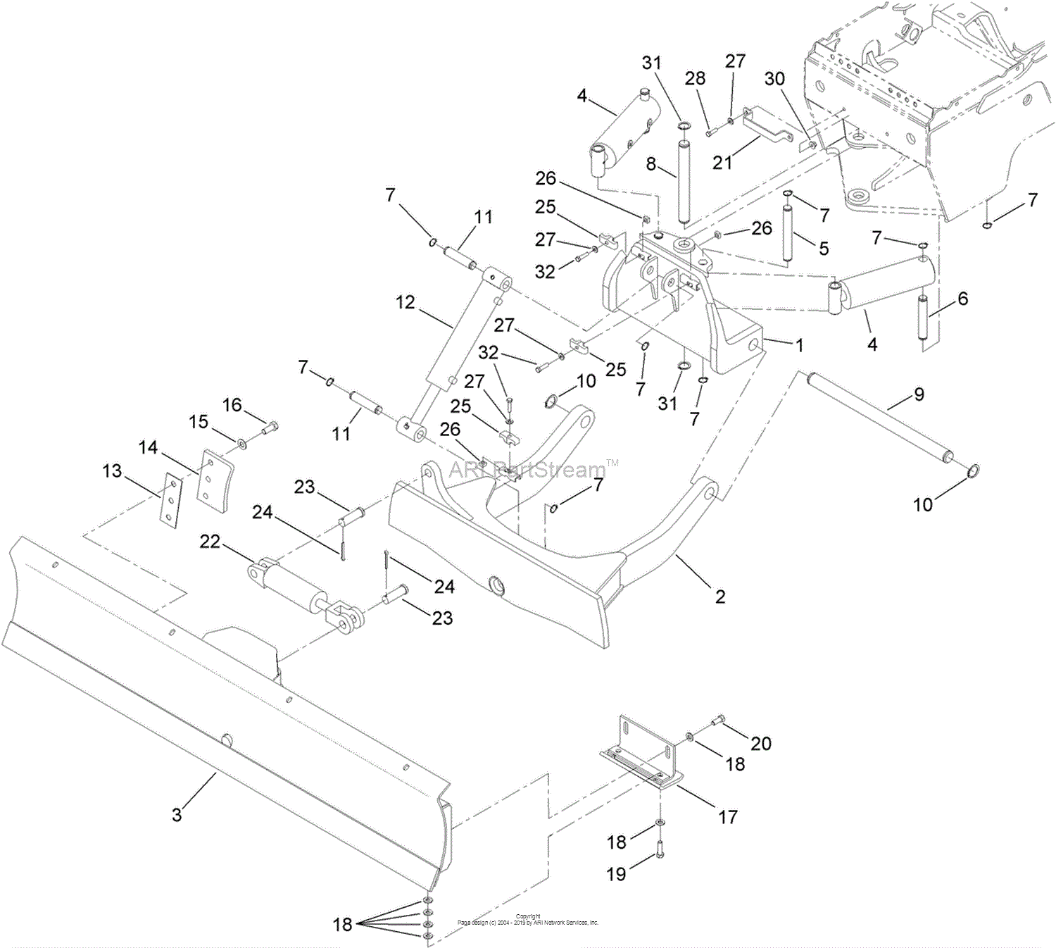 Toro Professional 25430A, RT600 Traction Unit, 2015 (SN 315000001 ...