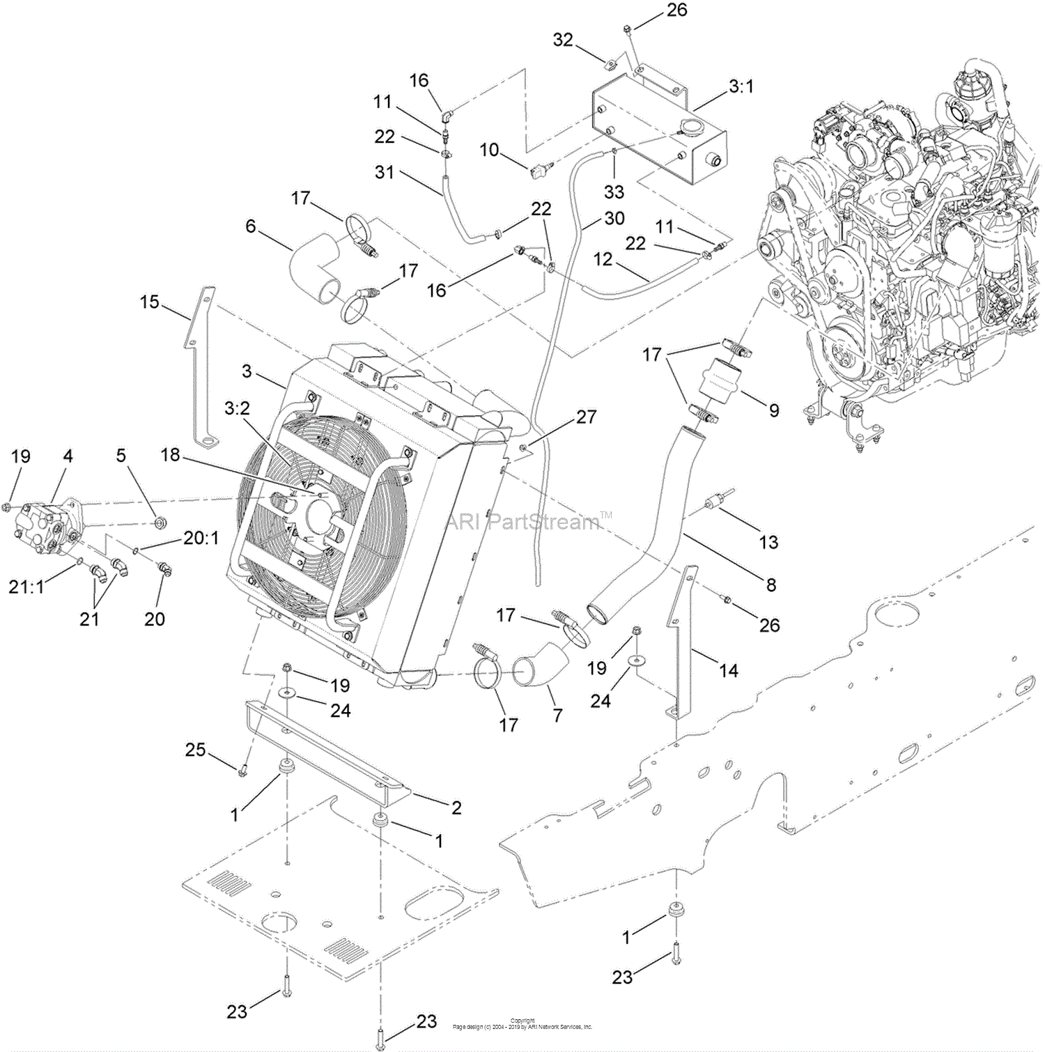 Toro Professional 25450, RT1200 Traction Unit, 2015 (SN 315000001 ...