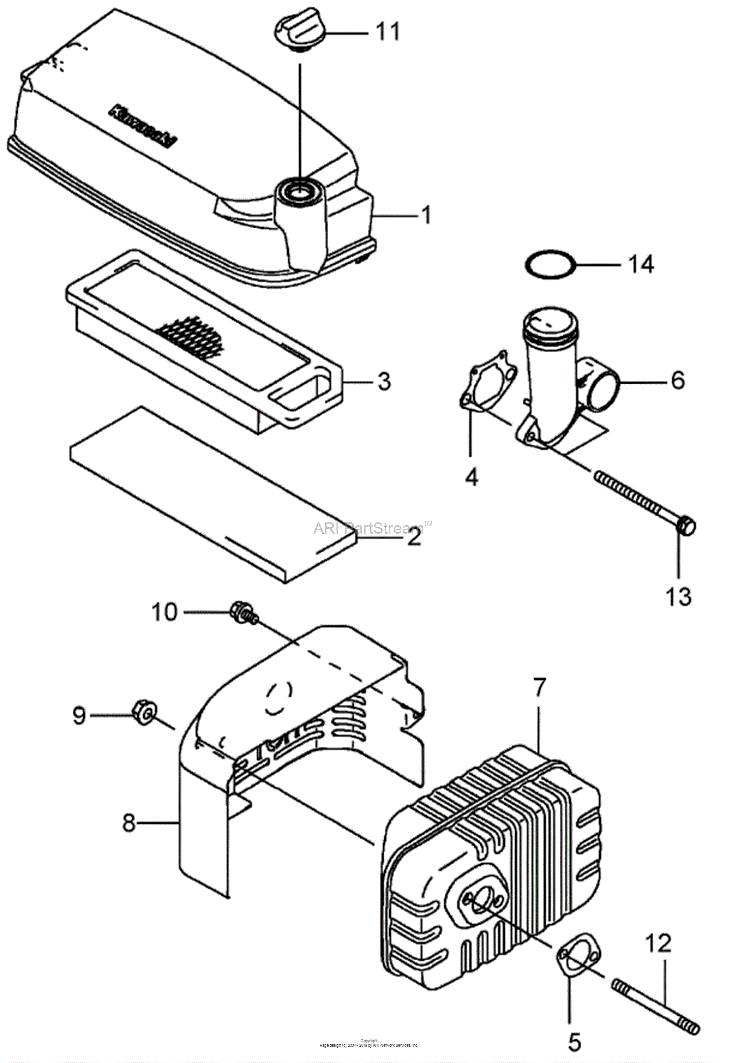 Toro Professional 110-4996, Kawasaki Engine Conversion Kit, Suzuki ...