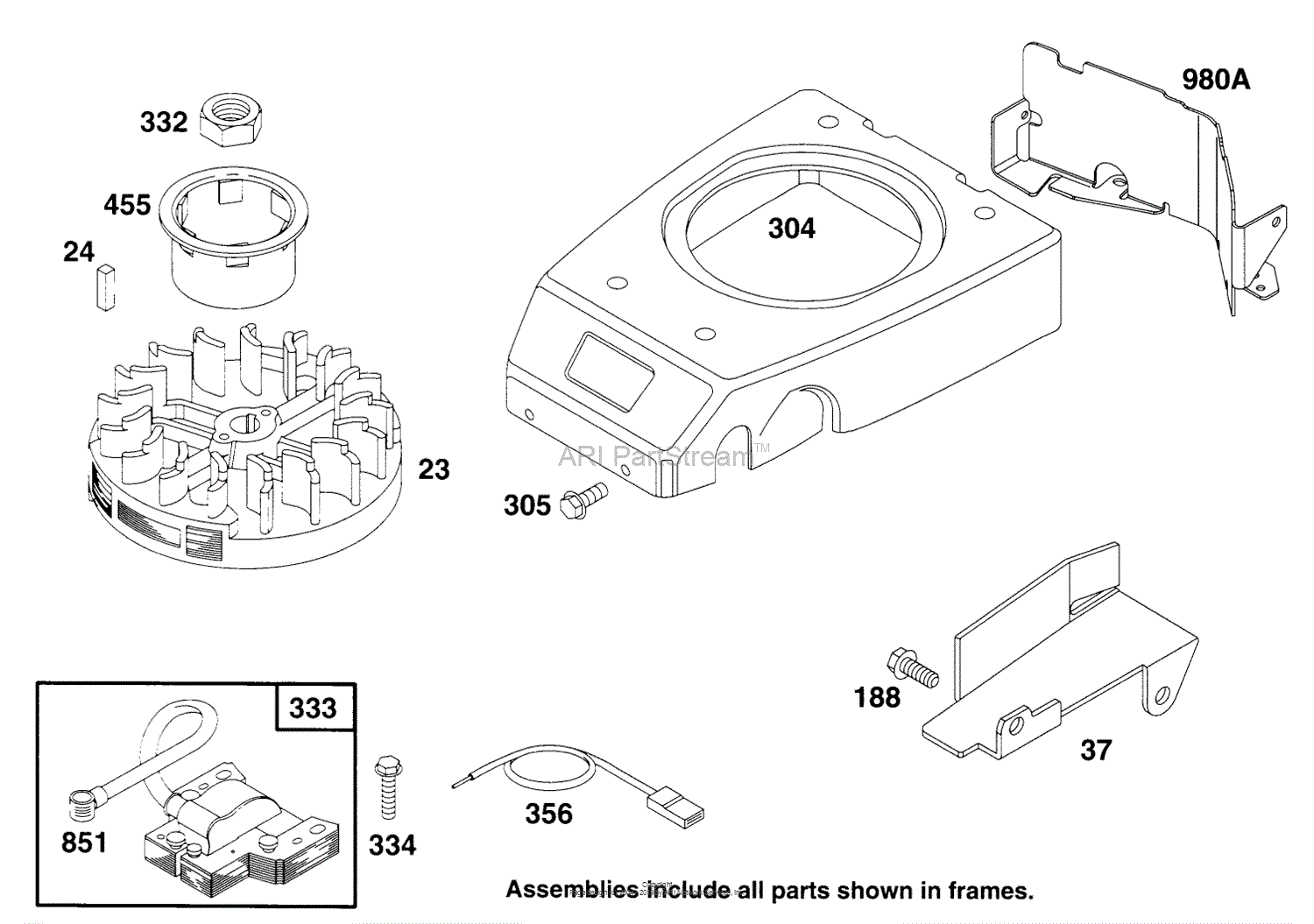 Toro Professional 22151, Lawnmower, 1994 (SN 4900001-4999999) Parts