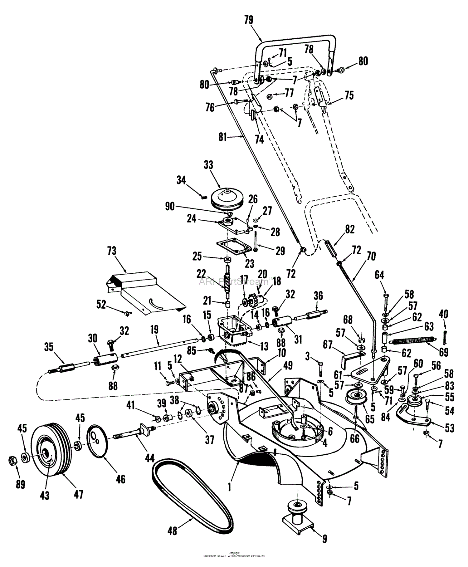 Parts – 22in Recycler Lawn Mower