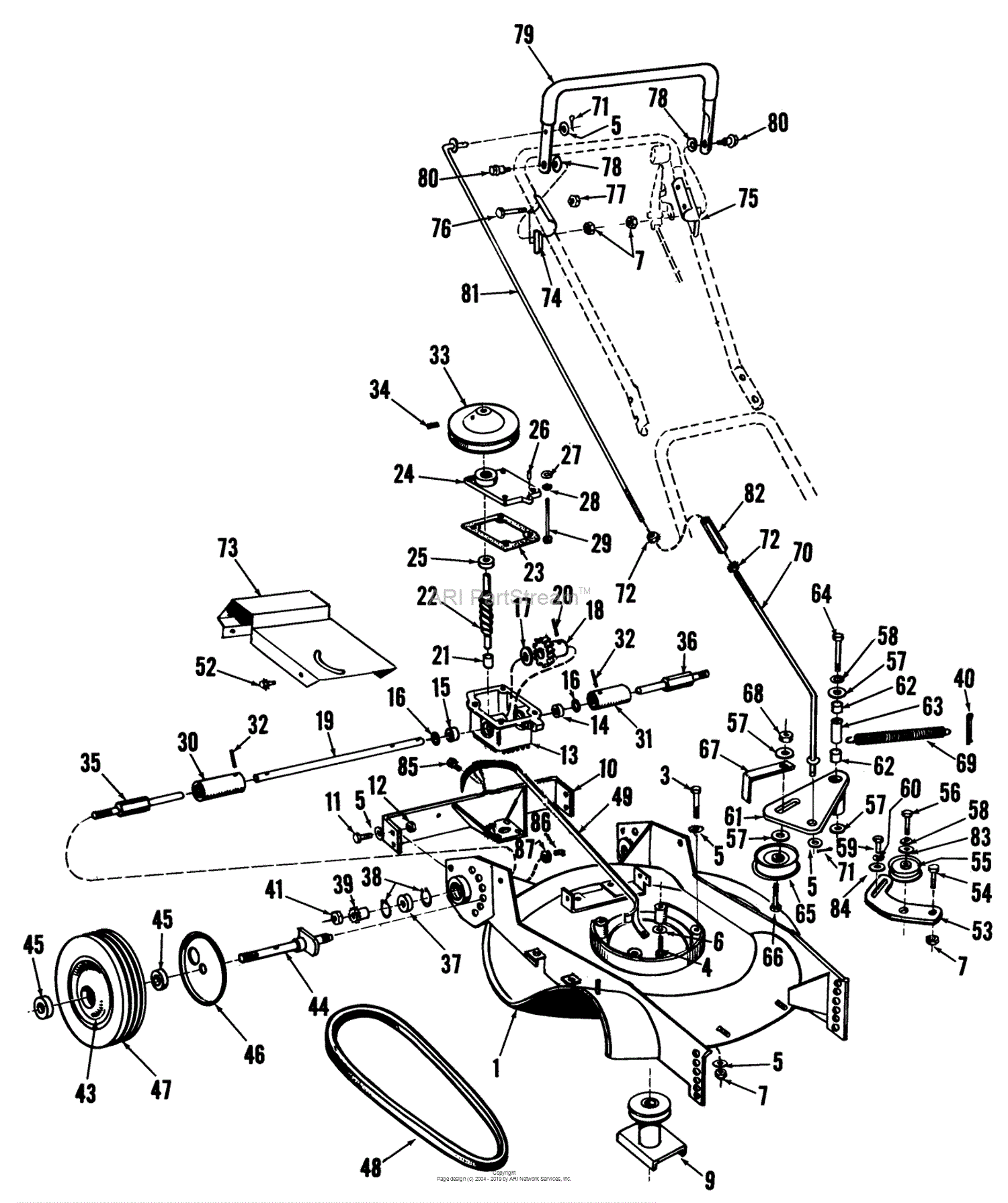 Toro Self Propelled Lawn Mower Parts Diagram Heat Exchanger Spare Parts
