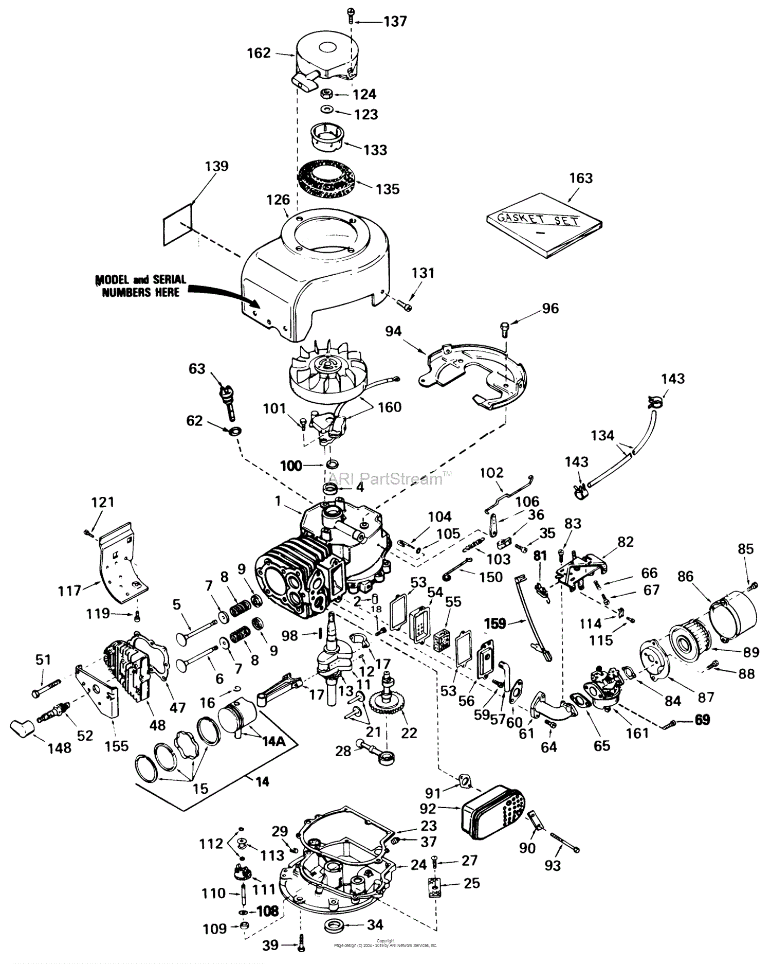 Toro Professional 23267, Lawnmower, 1982 (SN 2000001-2999999) Parts ...